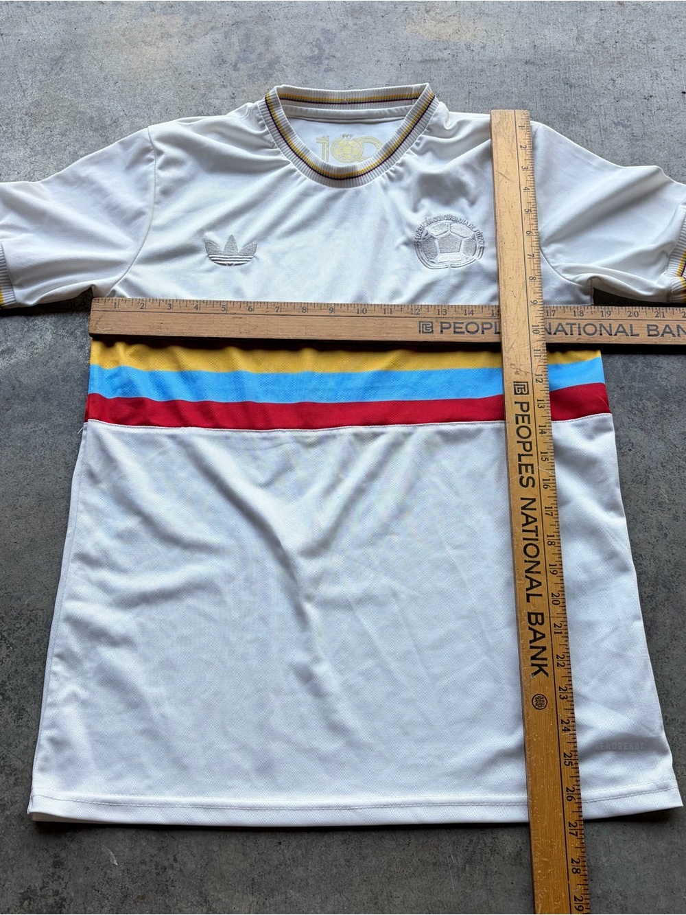 Adidas Colombia 100 Year Anniversary Jersey White Centenario 1924-2024 - Picture 5 of 7
